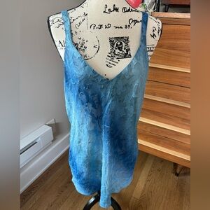 Blue vintage Morgan Taylor ombré nighty L